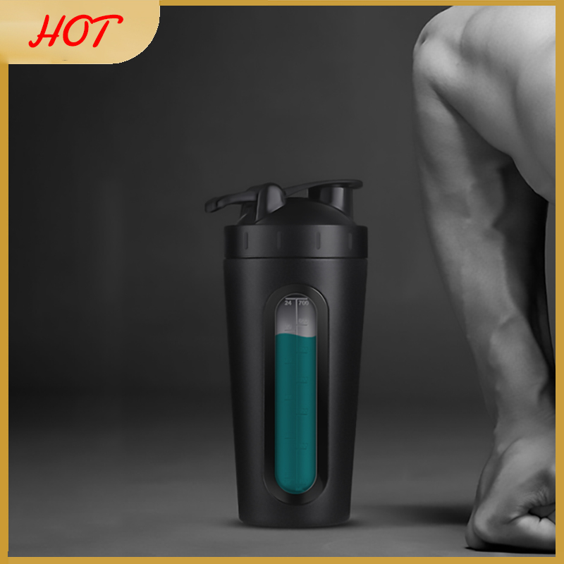 Nutrition Gym - Whey Protein Shaker Sports Bottle Tainless