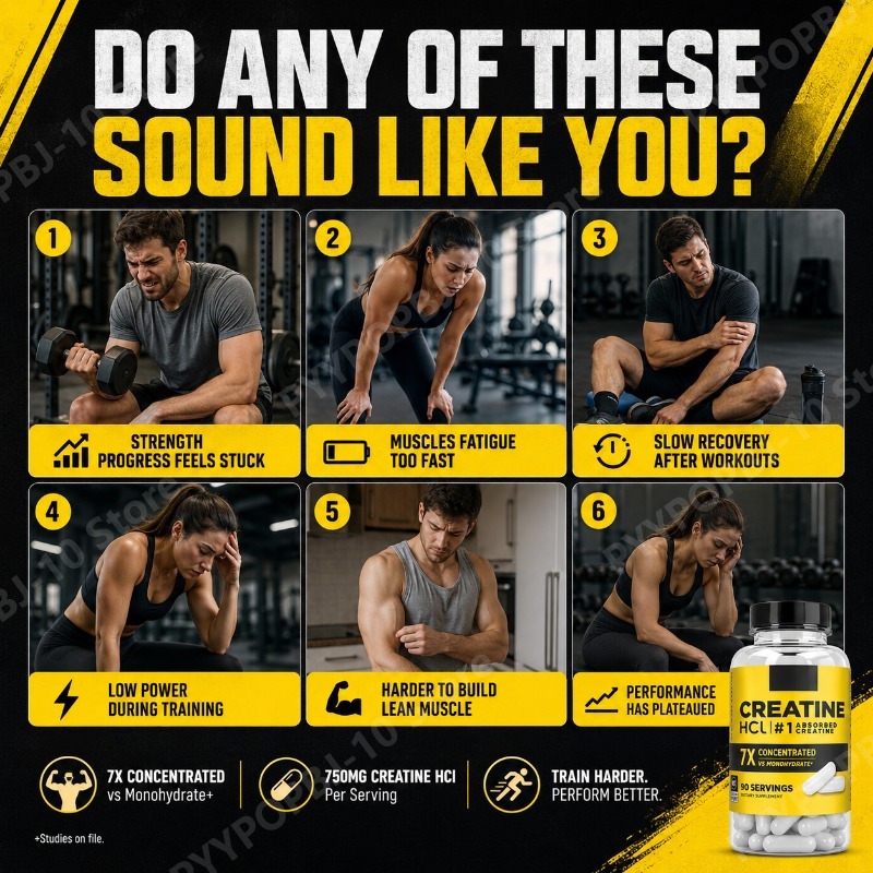 Creatine HCl 750mg 90 Capsules - огляд і ціна Nutrition Fitness