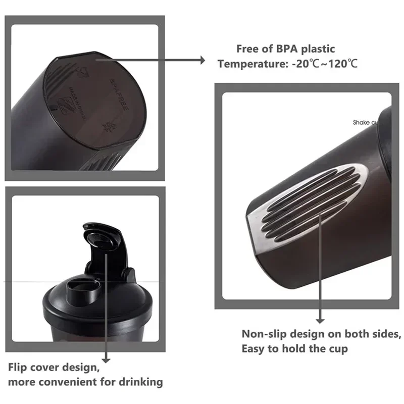 400ml Portable Plastic Drink C - огляд і ціна Nutrition Gym