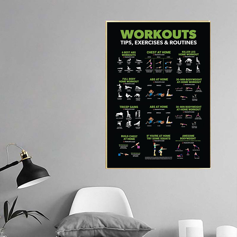 Bodybuilding Exercise Workout  - огляд і ціна Nutrition Gym