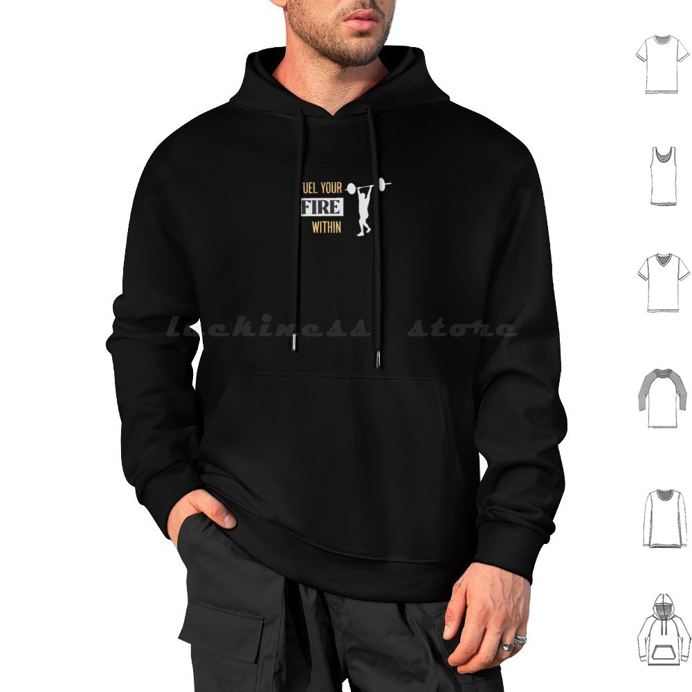 Fuel Your Fire Within Hoodie C - огляд і ціна Fuel Fitness & Nutrition Oakbank