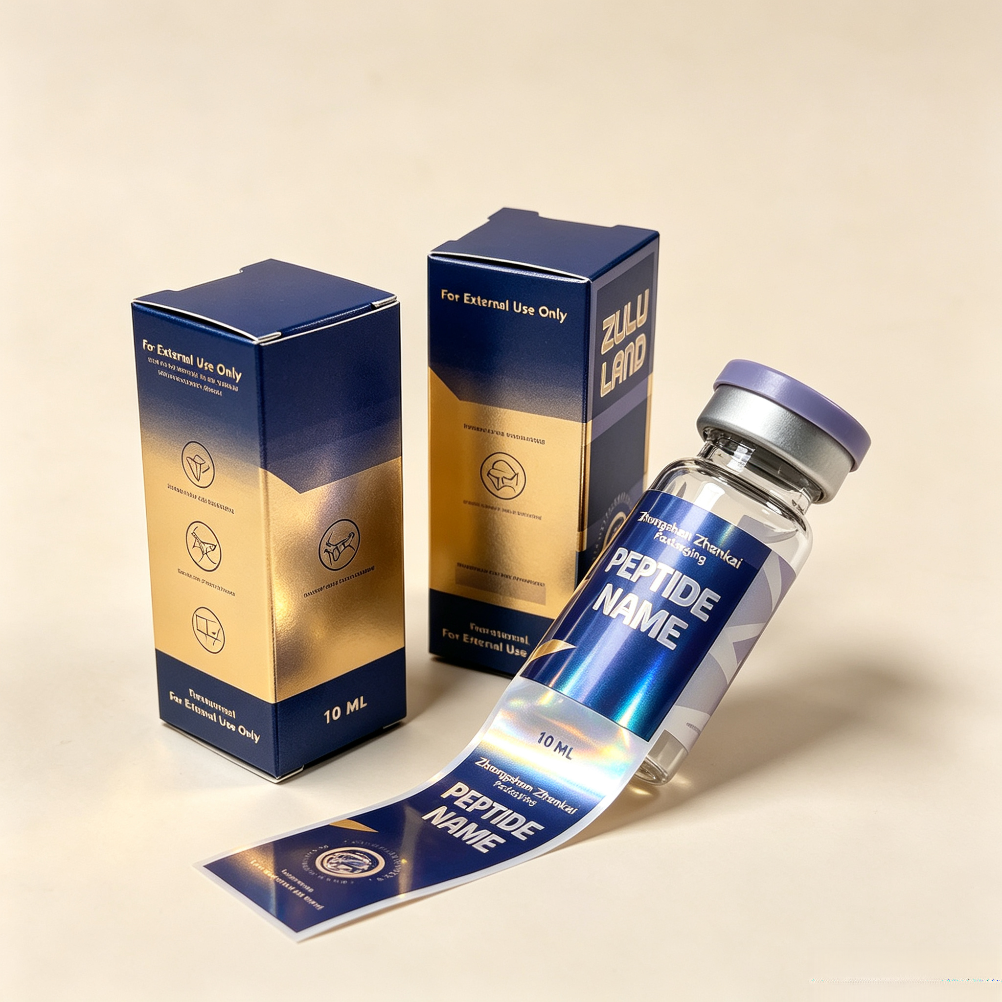 Custom Peptide Vial Waterproof - огляд і ціна Nutrition Fitness