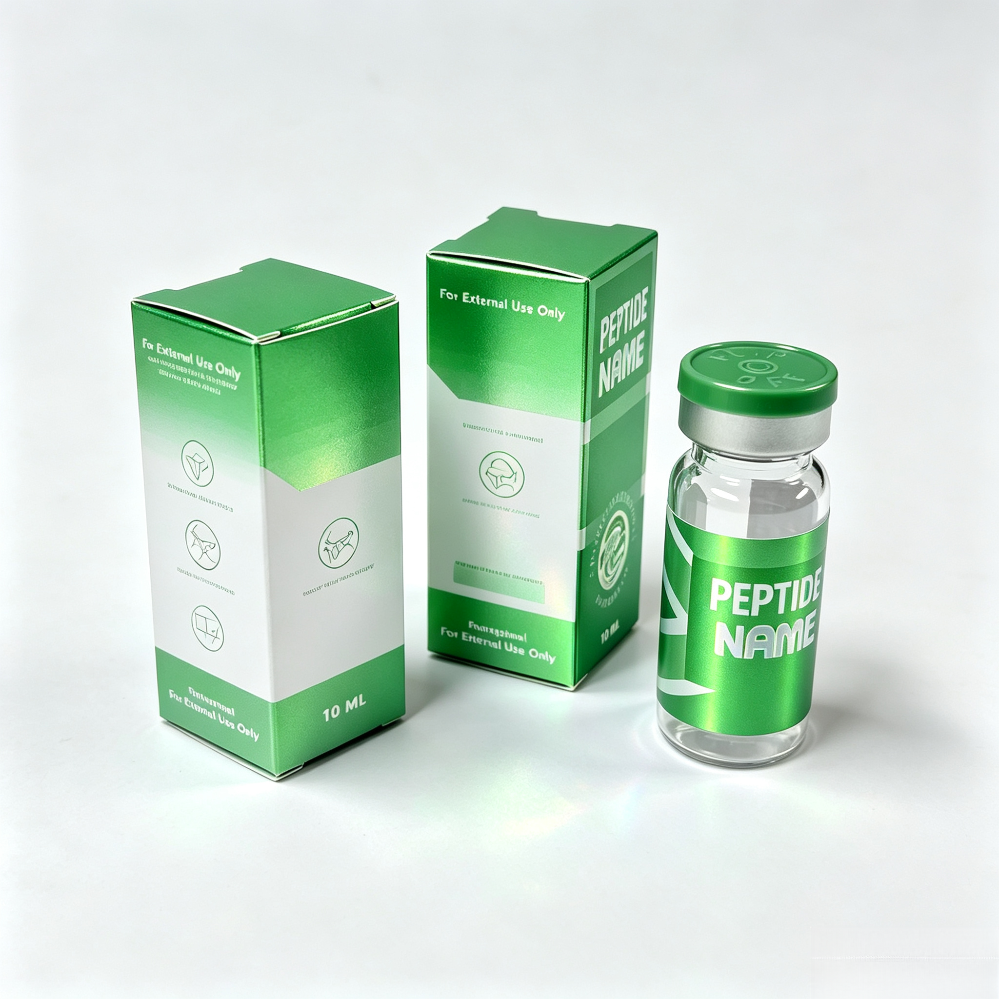 Custom Peptide Vial Waterproof - огляд і ціна Nutrition Fitness