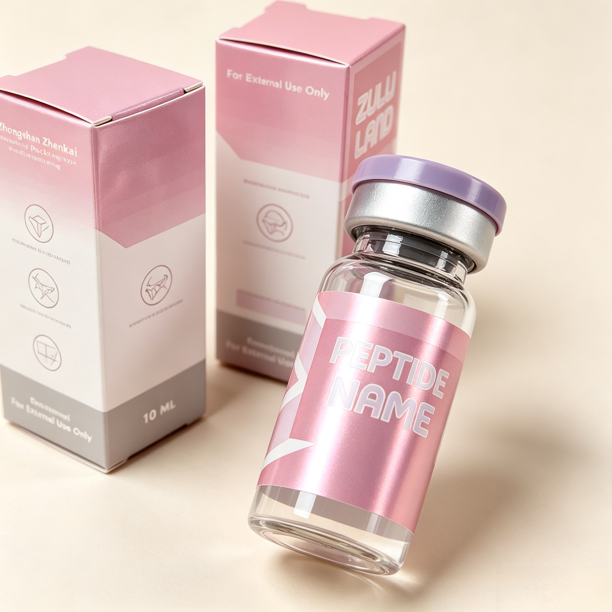 Custom Peptide Vial Waterproof - огляд і ціна Nutrition Fitness