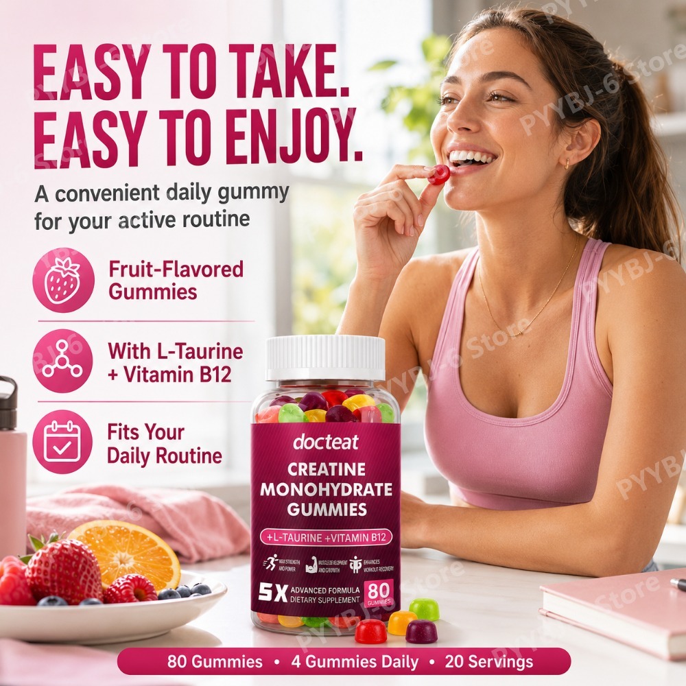 Creatine Monohydrate Gummies 8 - огляд і ціна Nutrition Fitness