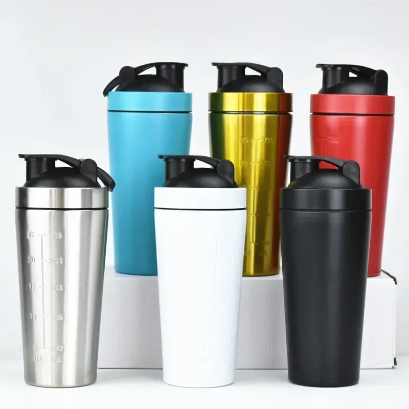 Stainless Steel Protein Shaker - огляд і ціна Nutrition Fitness