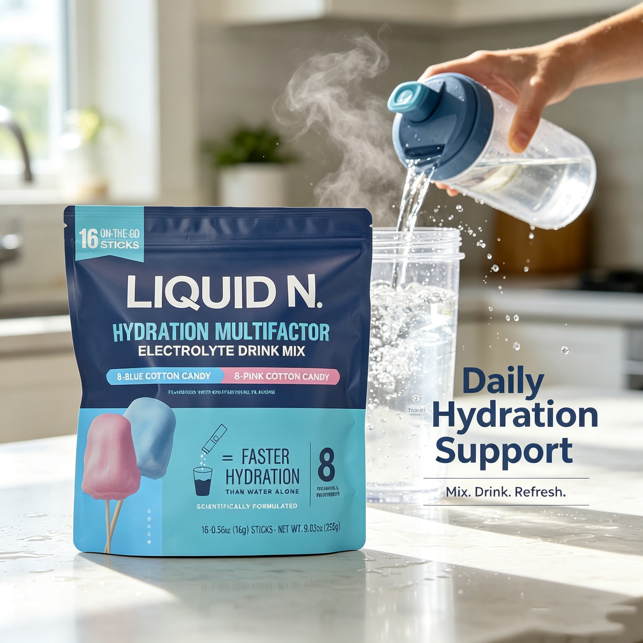 Cotton Candy Electrolyte Powde - огляд і ціна Electrolyte Powder Pack