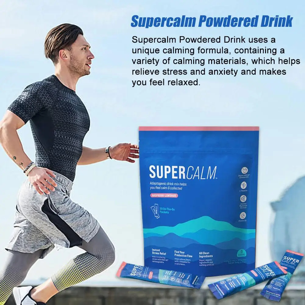 SUPERCALM Powdered Drink Mix S - огляд і ціна Electrolyte Powder Pack