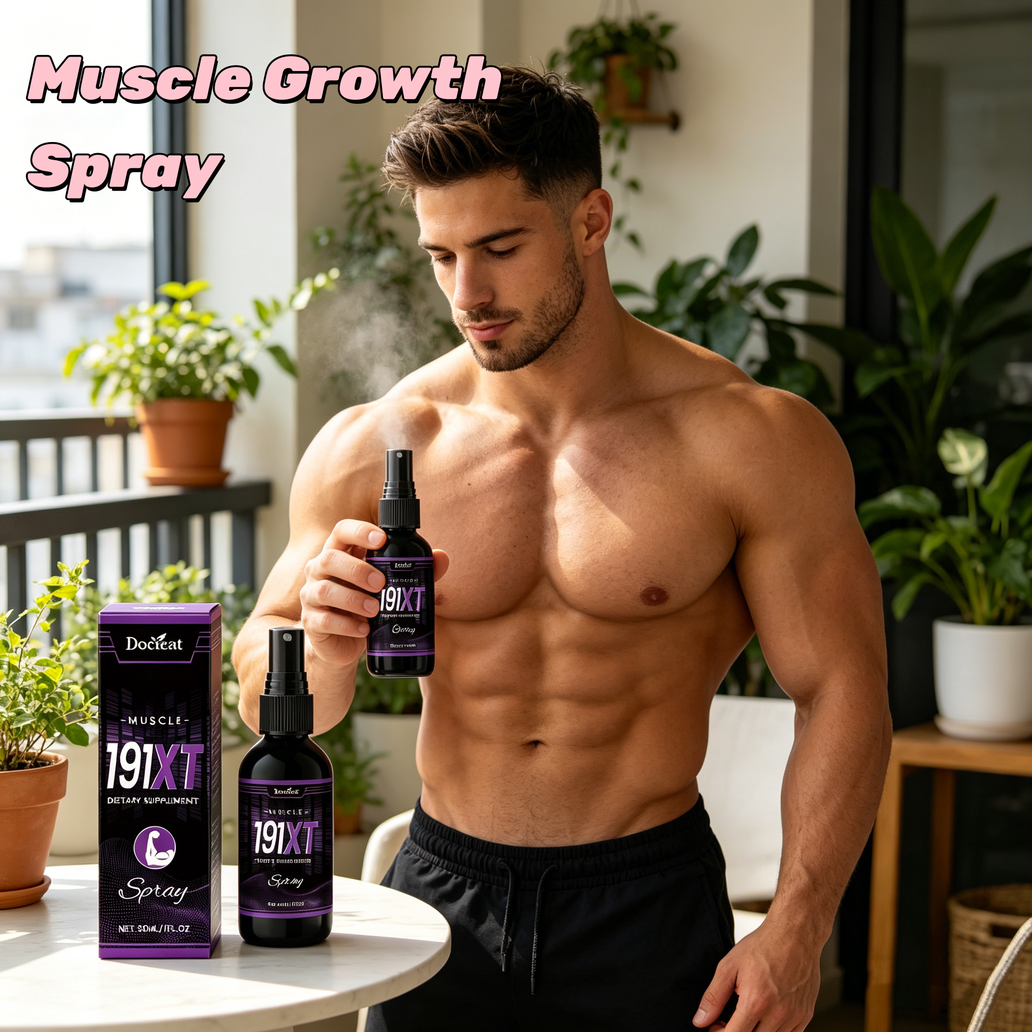 Muscle Growth Spray Enhance Ph - огляд і ціна Fitness Nutrition Energy