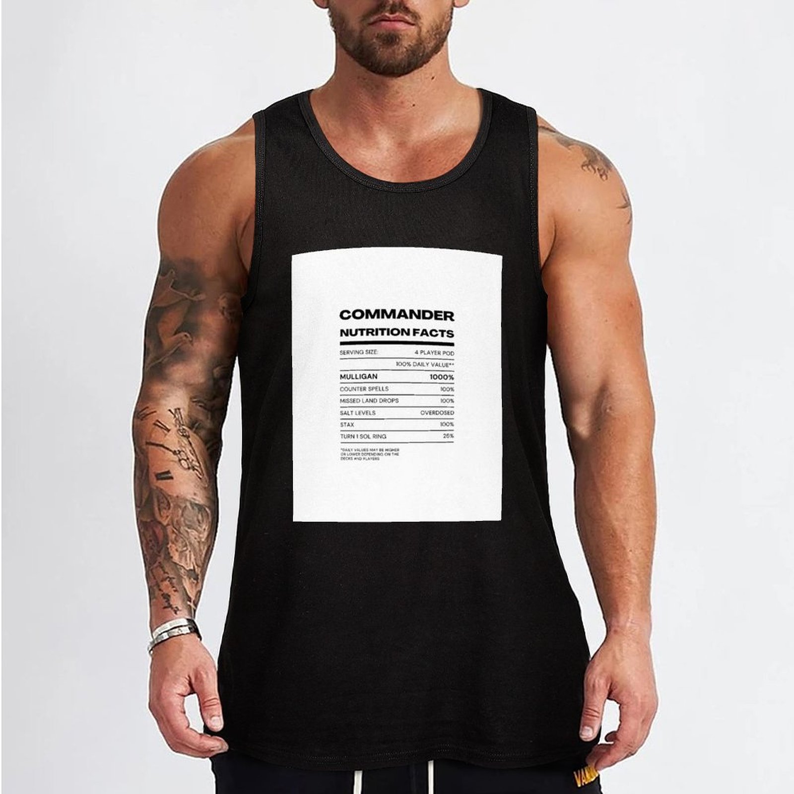MTG Commander Nutrition Tank T - огляд і ціна Nutrition Gym