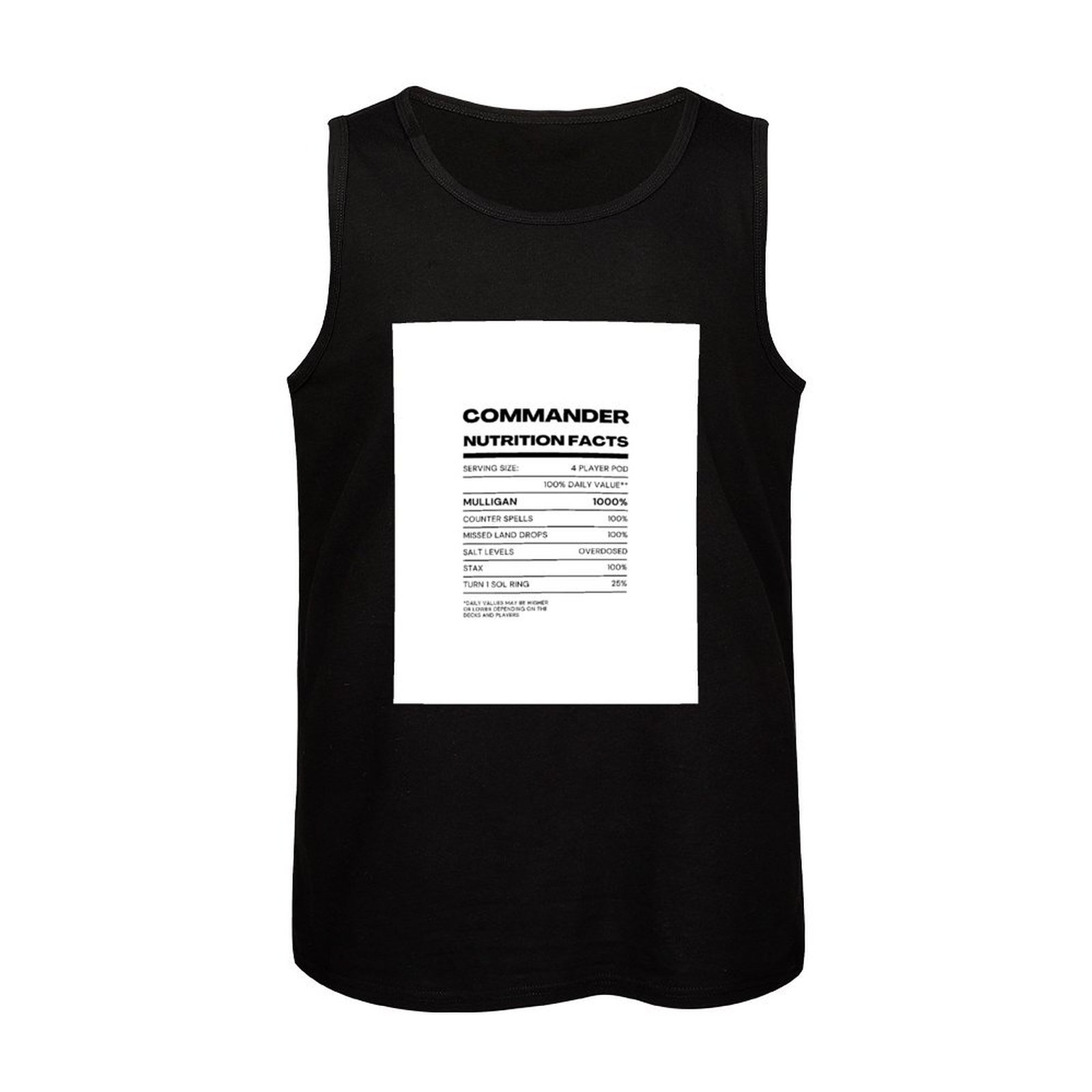 MTG Commander Nutrition Tank T - огляд і ціна Nutrition Gym